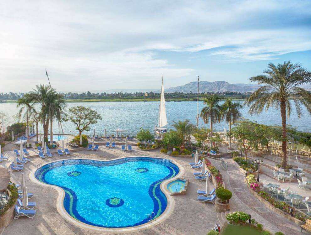 If you decide to hang out at the pool in Luxor this is where you will be. We might even have evening class and discussion here